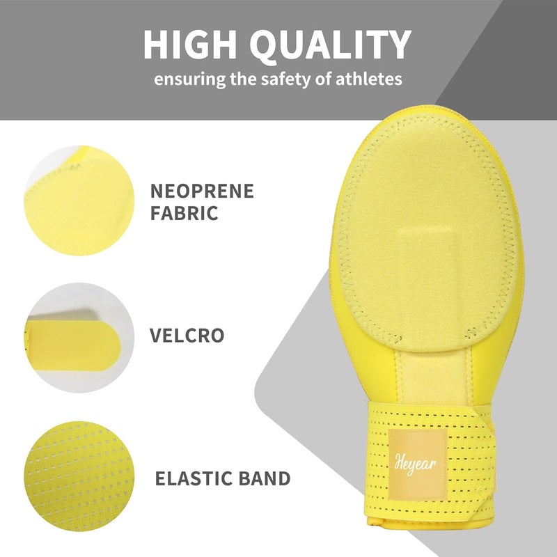 Heyear Baseball Sliding mitt, Sliding Mitt for Youth, Baseball Softball Glove for Hand Protection, Breathable and Durable, Adjustable Elastic Wrist Strap, Ambidextrous Design - Image 2